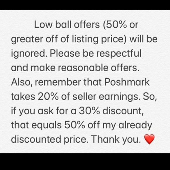 Poshmark Offer Etiquette - Picture 2 of 2